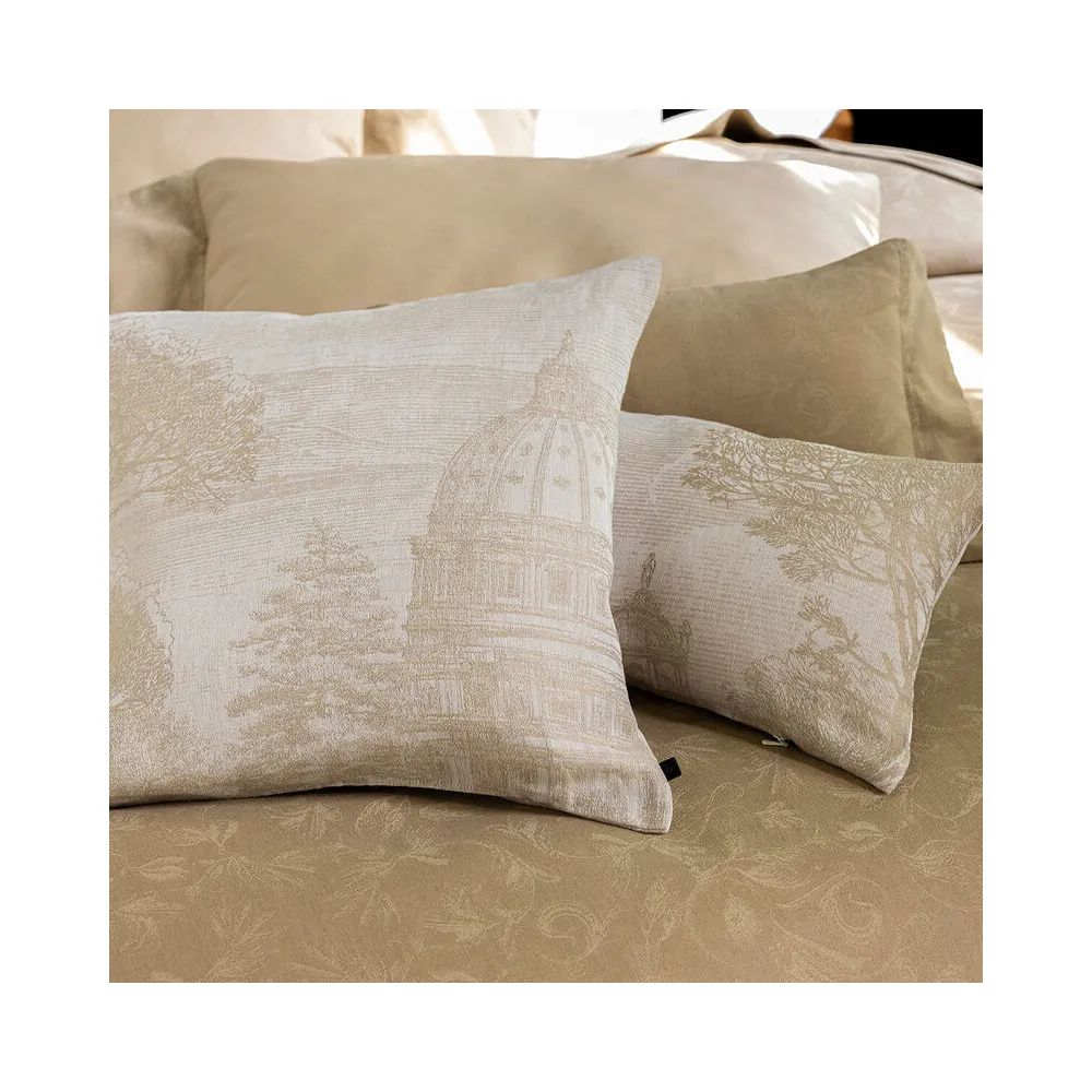 Housse de coussin Symphonie Le Jacquard Français coton lin - 2 dimensions