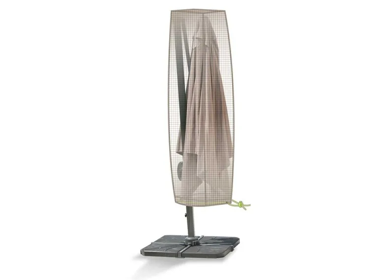 Housse de protection Cover One pour parasol décentré jusqu'à Ø 5 m - Ø 45 x 240 cm - Jardiline