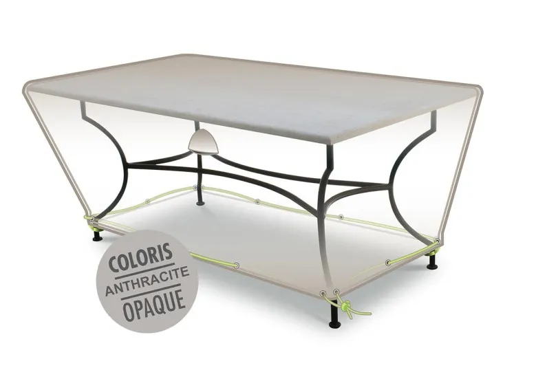 Housse de protection Cover Air pour table de jardin rectangulaire - Jardiline