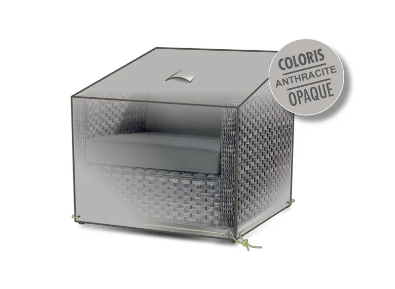 Housse de protecton Cover Air pour fauteuil de jardin - 85 x 85 x 70 cm - Jardiline