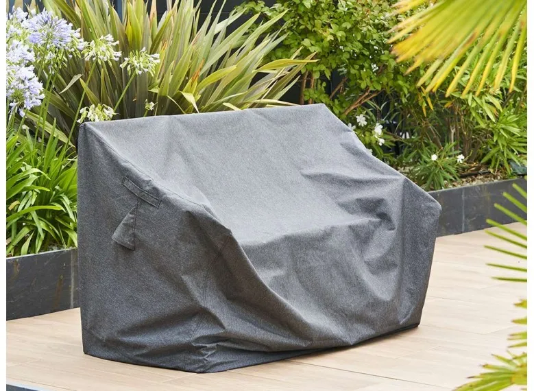 Housse pour banc Hambo gris - 145 x 82 x 100 cm - Hespéride