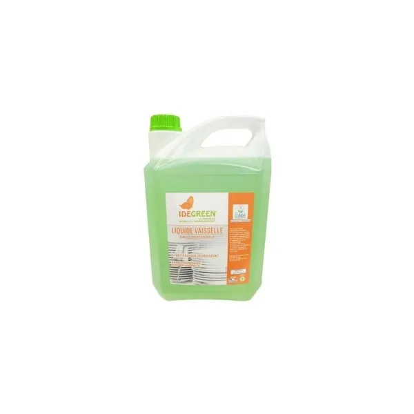 Idegreen Liquide Vaisselle Ecolabel Le Bidon De 5Litres