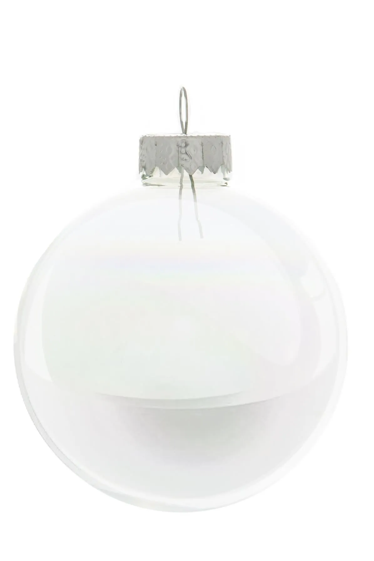 ARPIMEX Box 36 Glass Christmas Balls D 60 Mm Iridescent