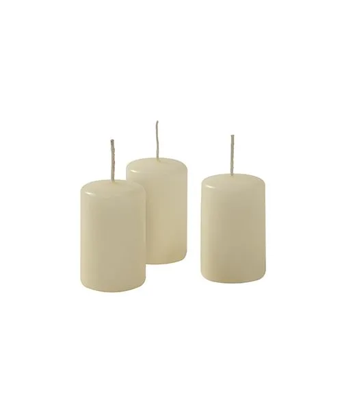 Bougies Cereria Di Giorgio Ø 4 cm H. 7 cm (12 pcs) - Ivoire
