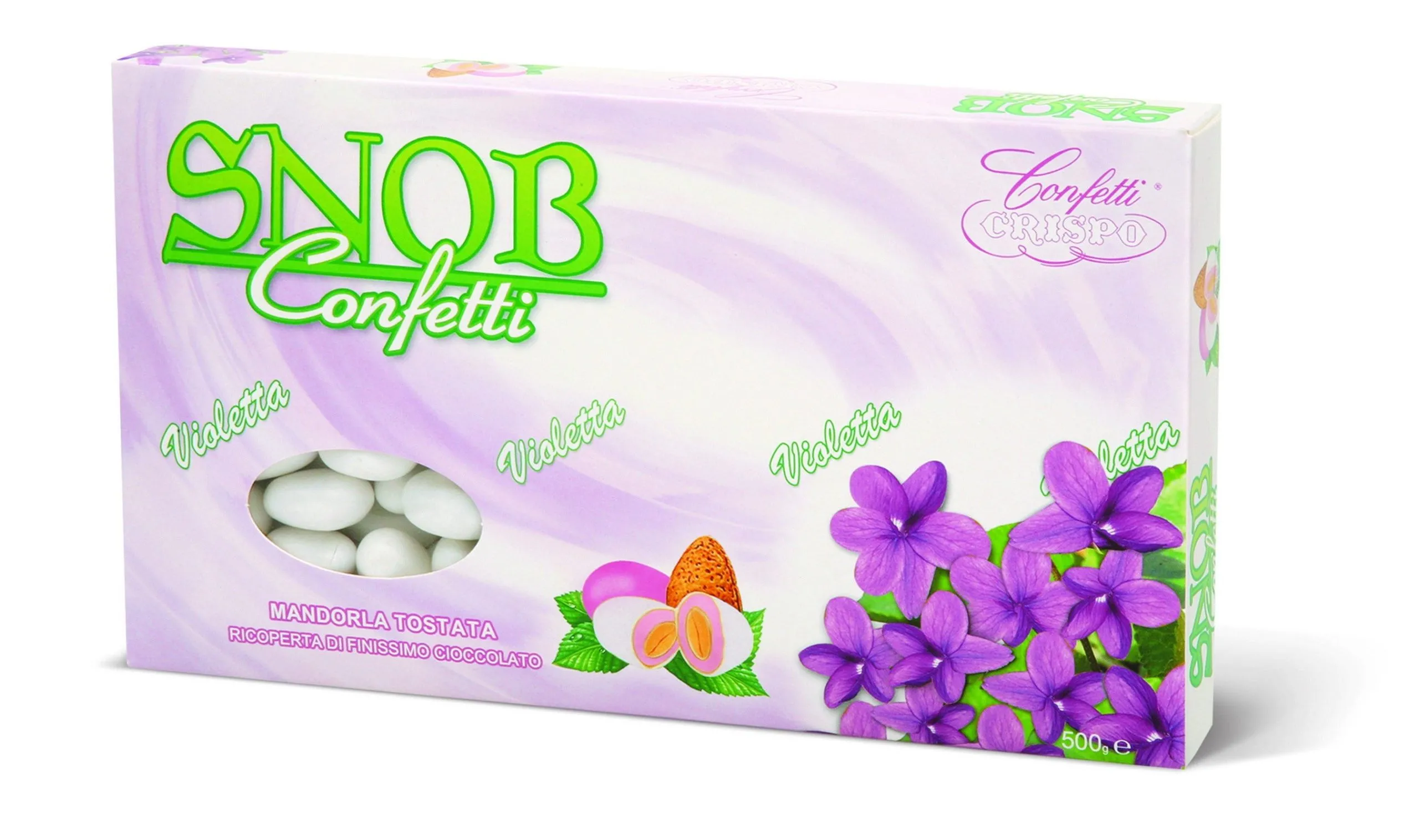 Crispo Confetti 500 gr White Violet