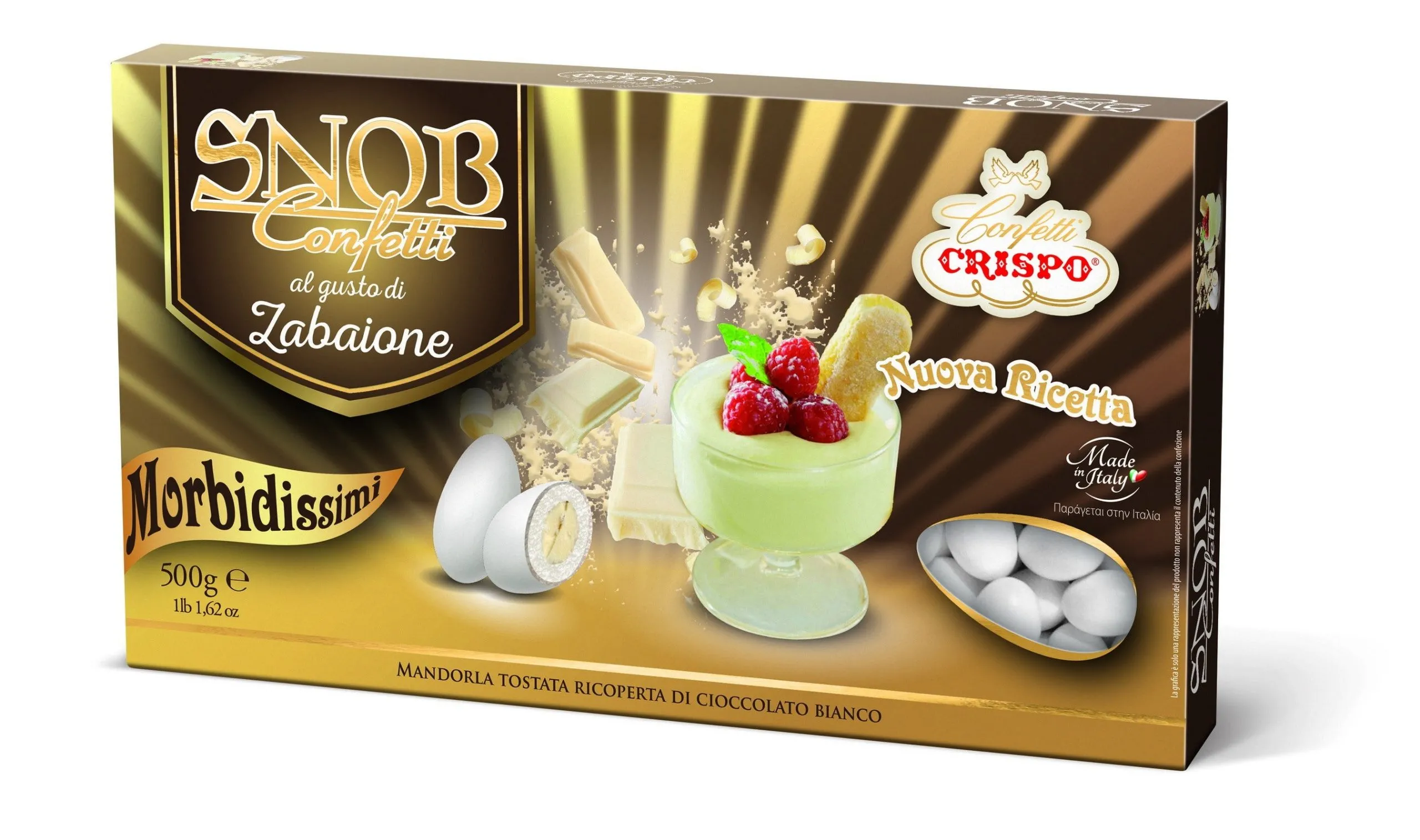 Crispo Confetti 500 gr White Zabaglione