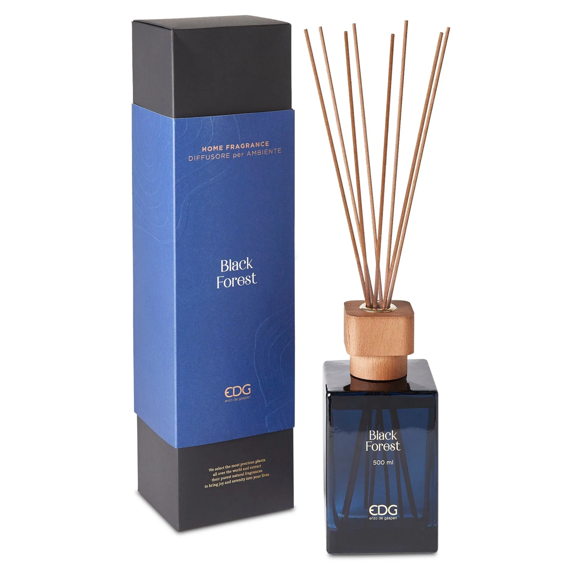 Désodorisant pour bouteille EDG Enzo De Gasperi Tappolegno 500 ml + bâ