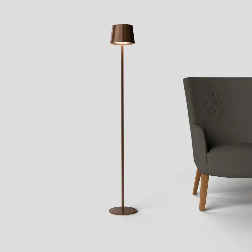 Wilmà Wilma Floor Led Lamp Corten Color