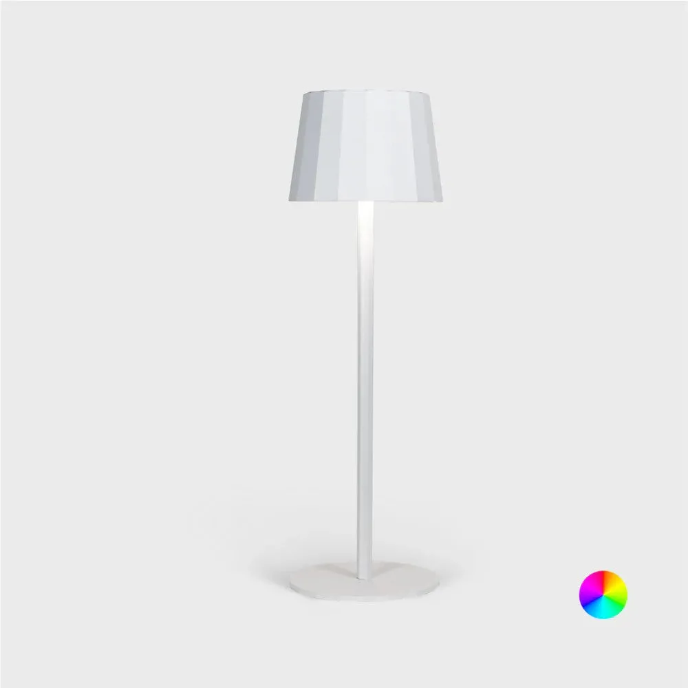 Wilma Rainbow Led Table Lamp White Color