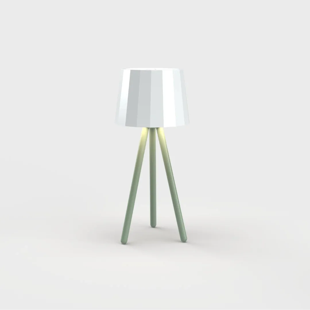 Wilma Studio Led Table Lamp Green Color