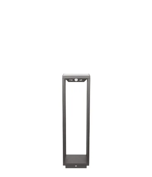 Zafferano Home Solar Terra Lamp H 500 Mm D 140 Mm L 140 Mm Grey