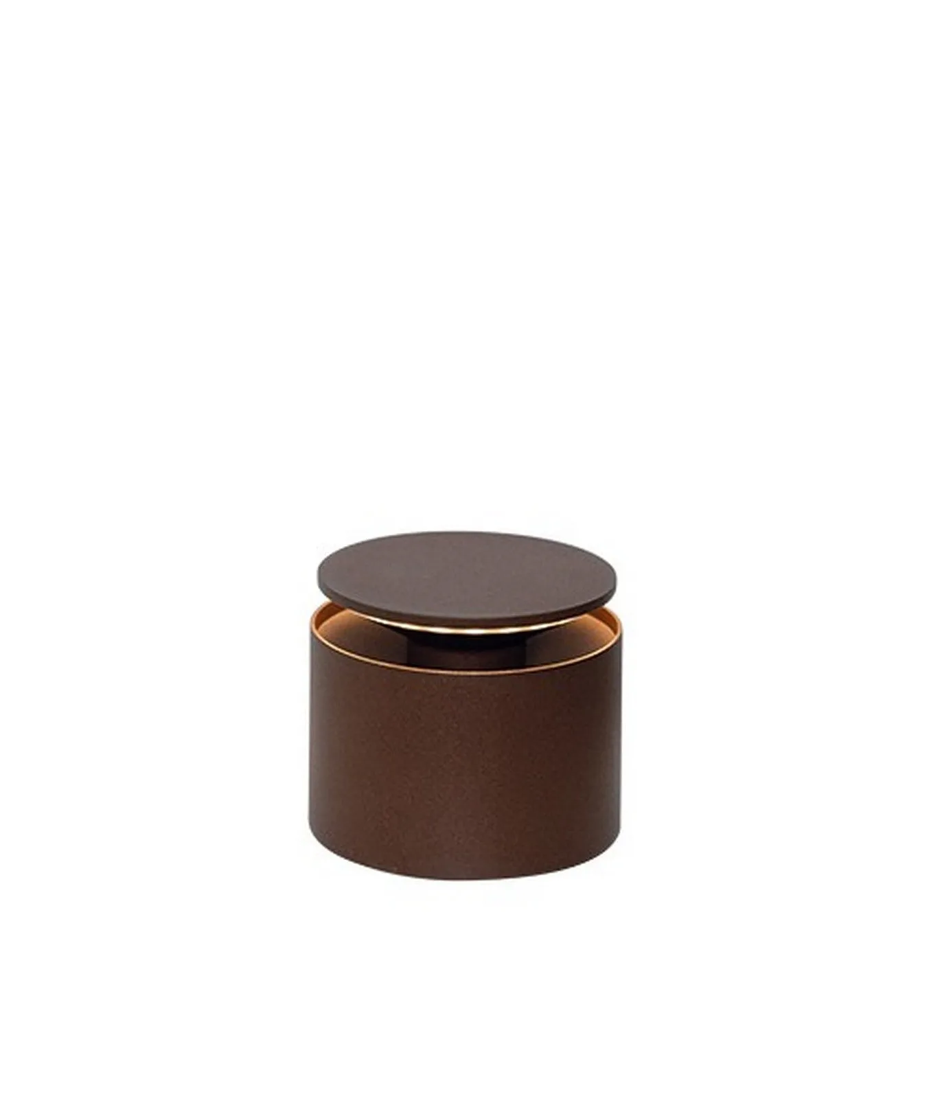 Zafferano Push Up Pro Corten - Lampe de table LED H8,3 cm