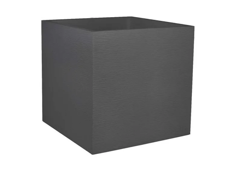 Jardinière carrée Graphit 49,5 x 49,5 x 49,5 cm - 57 L