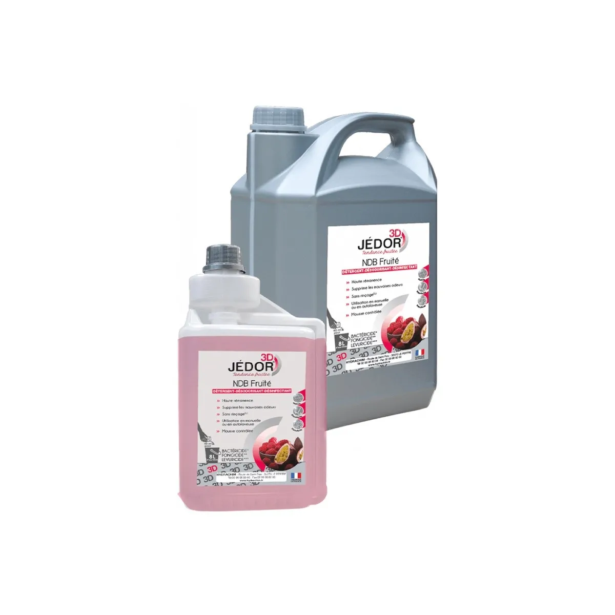 JEDOR 3D détergent désinfectant désodorisant Fruité