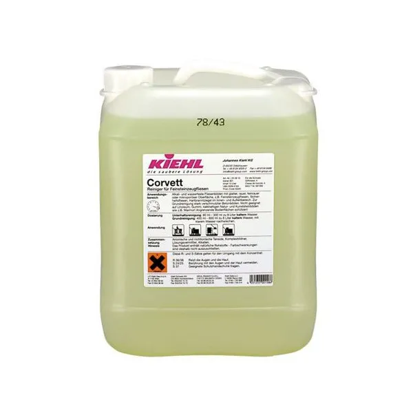 CORVETT 5 litres nettoyant dégraissant alcalin puissant sols KIEHL