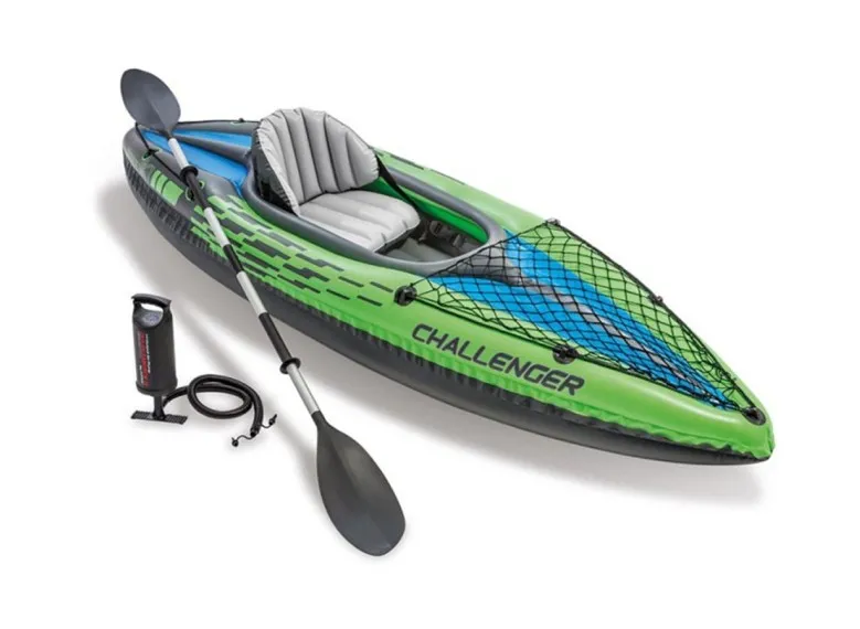 Kit kayak gonflable Challenger avec rame(s) et gonfleur - Intex