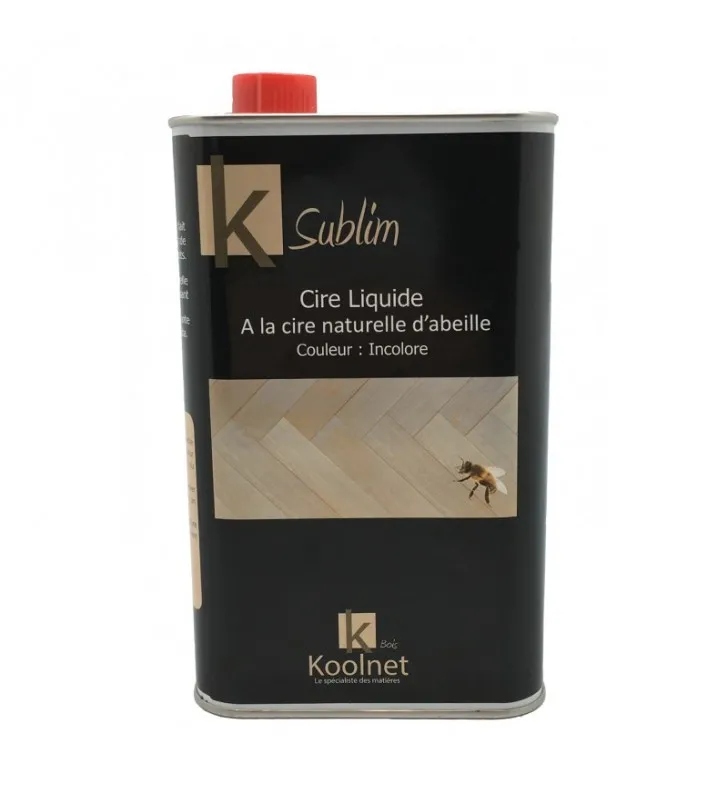 KSUBLIM - Cire Liquide à la cire d'Abeille - Bidon de 1 L