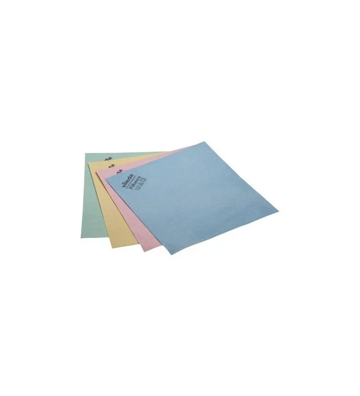 Lavette microfibre PVAmicro VILEDA® 38x35cm - Sachet de 5 - Couleur au choix