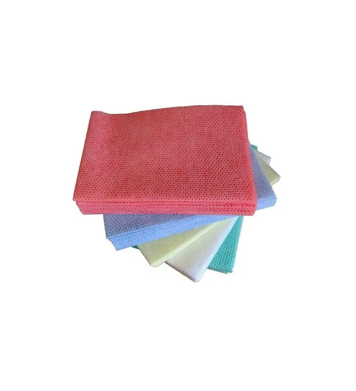 Lavette non tissée 35x50cm - Sachet de 25 - Couleur au choix