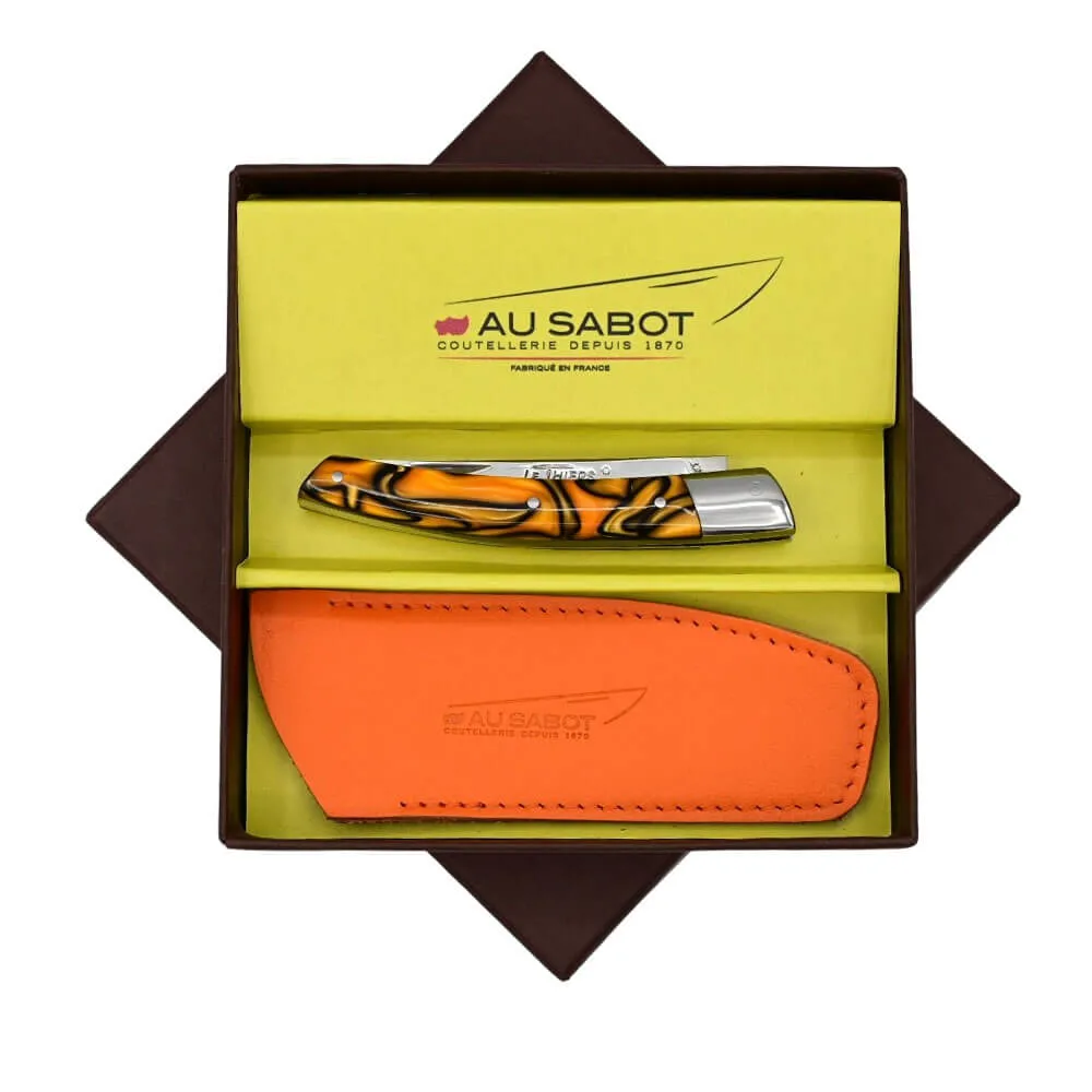 Couteau Pliant Le Thiers avec Etui Orange OFFERT - Au Sabot