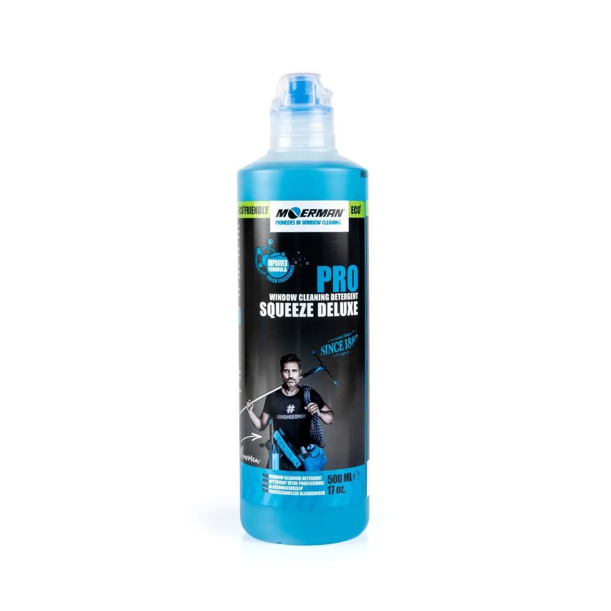 Liquide concentré nettoyage vitre PRO DELUXE 500 ml Moerman