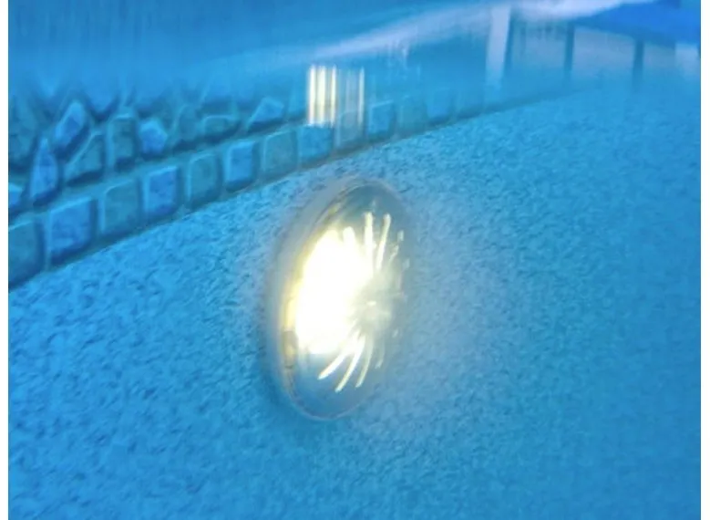 Lot de 2 projecteurs LED blancs pour piscine acier hors-sol - Gré