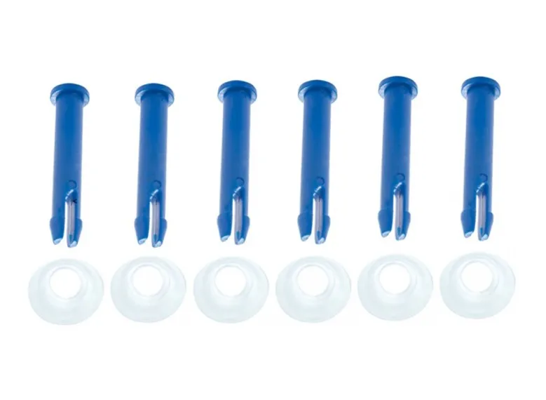 Lot de 6 goupilles + joints pour piscines tubulaires Steel Pro Ø 2,74 / 3,05 / 3,66 / 3,96 m - Bestway