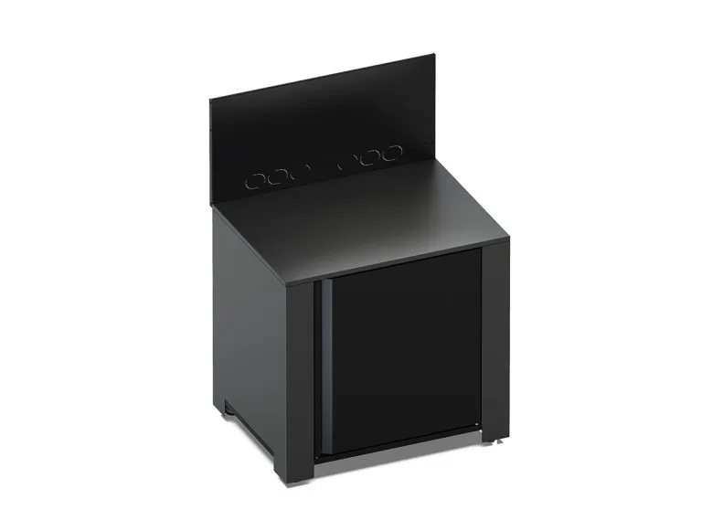 Module Plancha en acier gris pour cuisine extérieure Modulo Standard - ENO