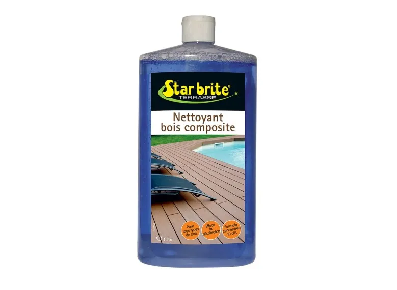 Nettoyant concentré spécial bois composite 1 L - Starbrite