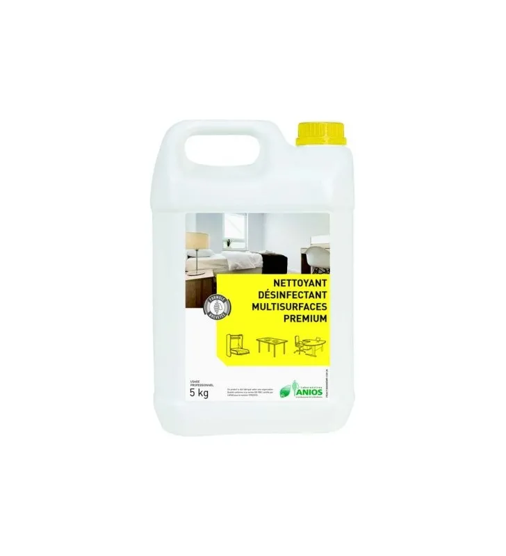 Nettoyant désinfectant multi-surfaces PRENIUM ANIOS - Bidon 5kg