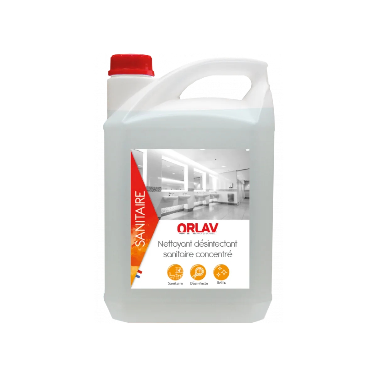 ORLAV detartrant sanitaire 4 en 1 CONCENTRE
