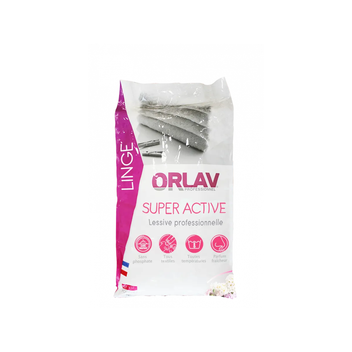 ORLAV Lessive Desinfectante Poudre Super Active