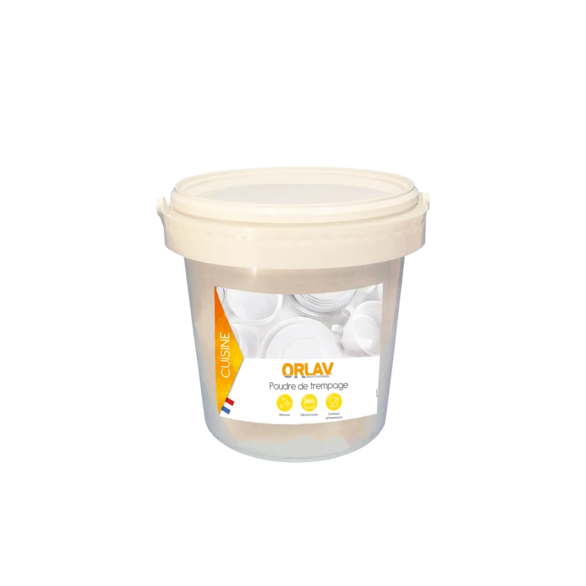 ORLAV TREMP poudre trempage et rénovation vaisselle