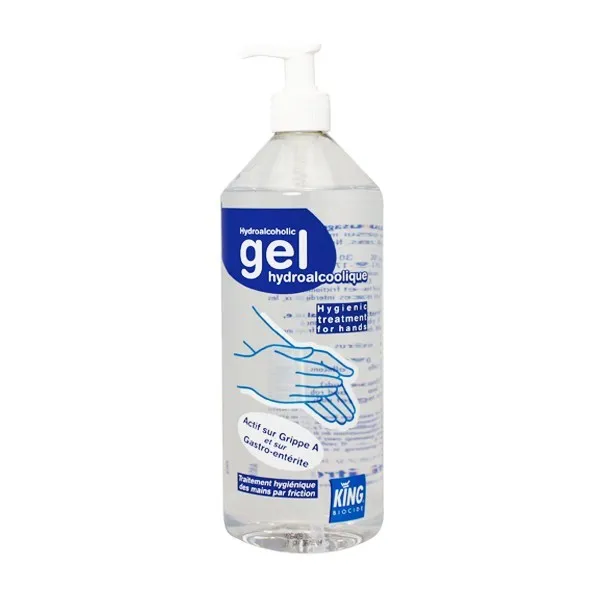 P00317 - Gel hydroalcoolique pompe 1L KING