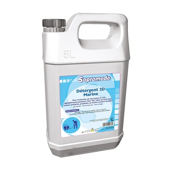 P00332 - Détergent 2D Marine 5L SOPROMODE