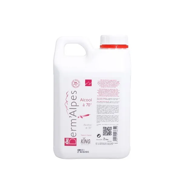 P00417 - Alcool modifié 70° 2L Derm'Alpes