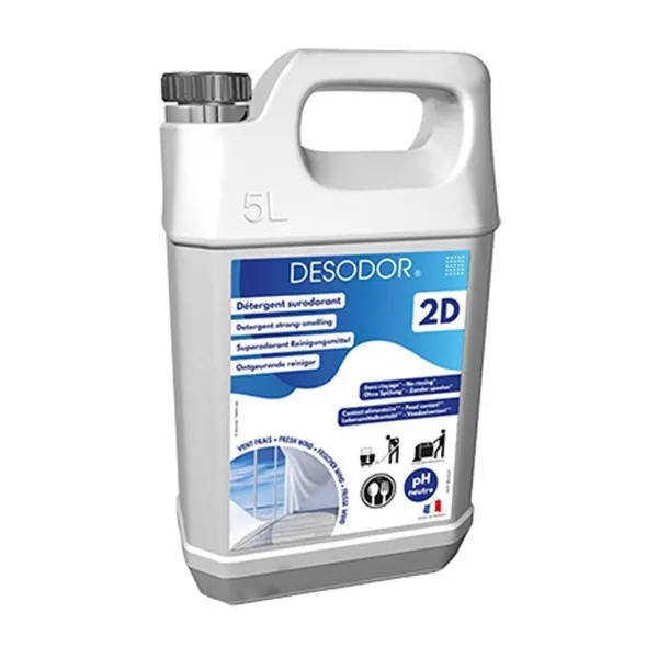 P00900 - Détergent 2D Vent Frais 5L DESODOR