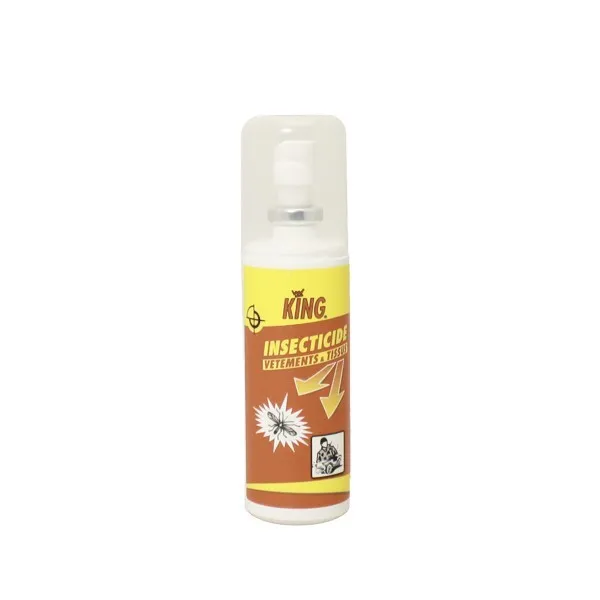P01055 - Insecticide vêtements/Tissus 100cc KING