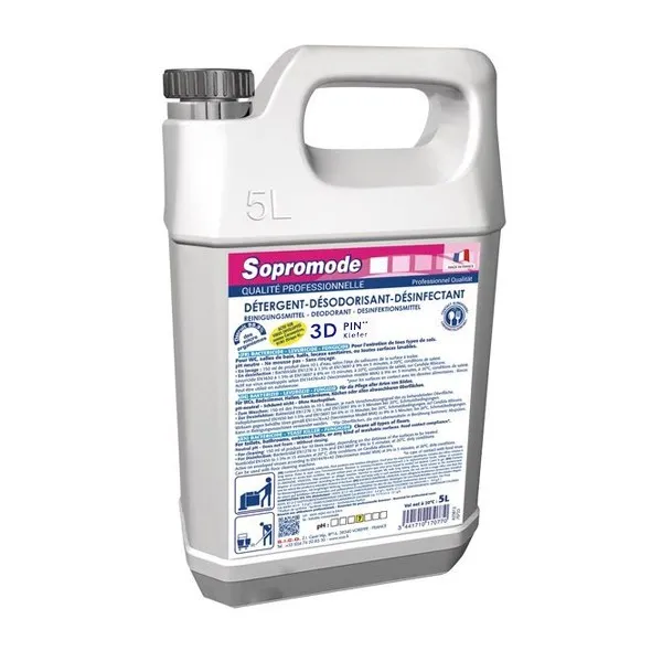 P01156 - Désinfectant 3D Pin 5L SOPROMODE