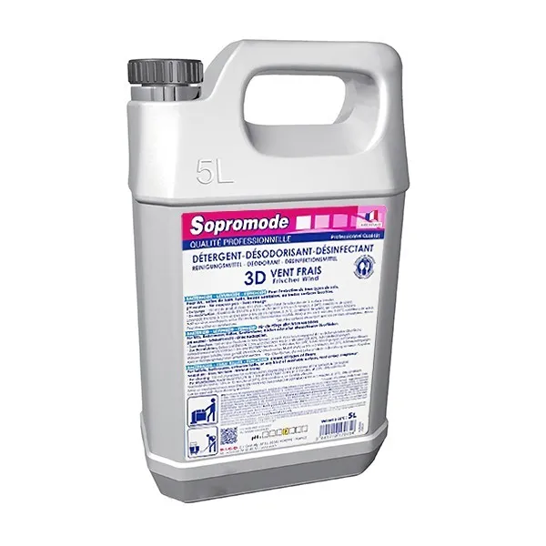 P01158 - Désinfectant 3D Vent Frais 5L SOPROMODE
