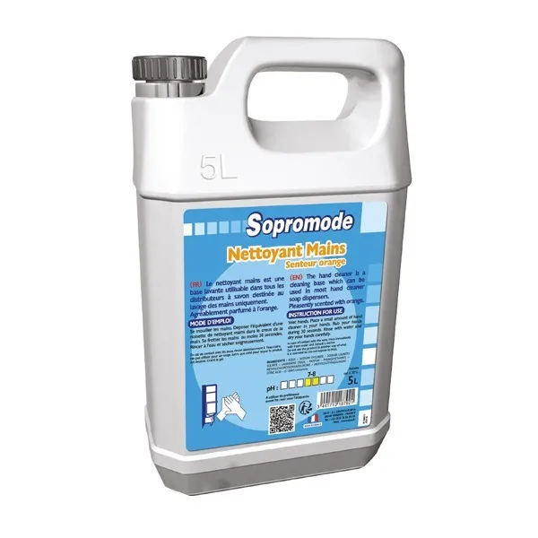 P01239 - Nettoyant mains Gel Orange 5L SOPROMODE