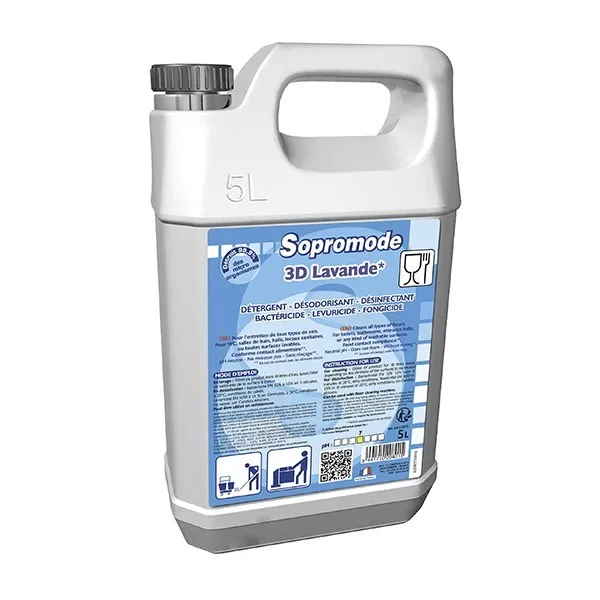 P01328 - Désinfectant 3D Lavande 5L SOPROMODE