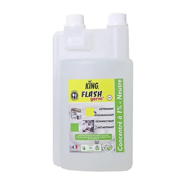 P01333 - Flash Germ' Acide Lactique 1% 1L KING