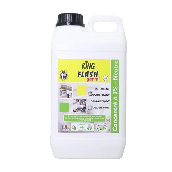 P01334 - Flash Germ' Acide Lactique 1% 2L KING
