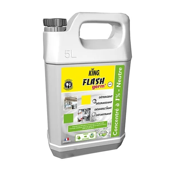 P01335 - Flash Germ' Acide Lactique 1% 5L KING