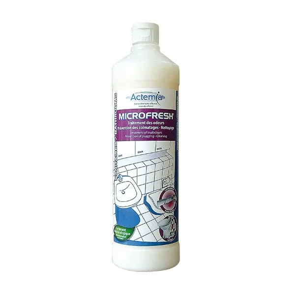 P01830 - Nettoyant probiotique Sanitaire Microfresh 1L ACTEMIA