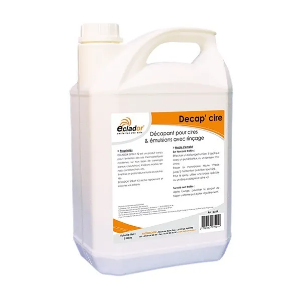 P01893 - Décapant sol avec rinçage(AR) 5L ECLADOR