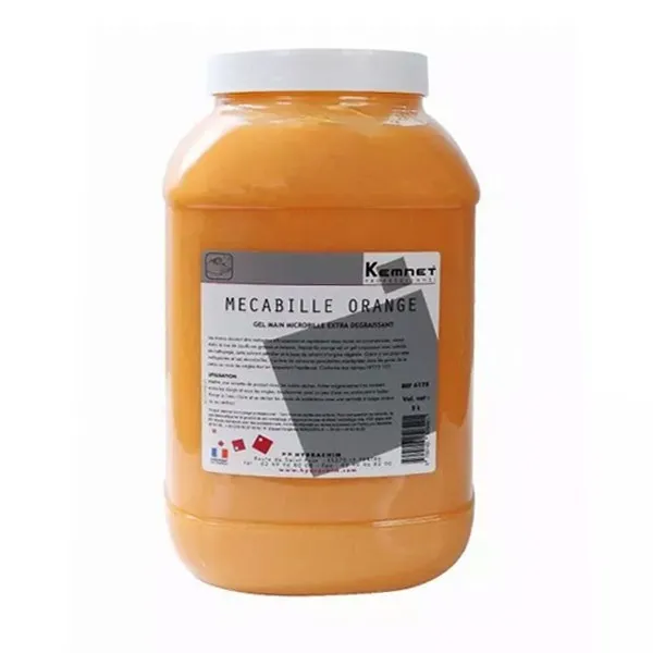 P01989 - Crème mains Mecabille Orange 5L Kemnet