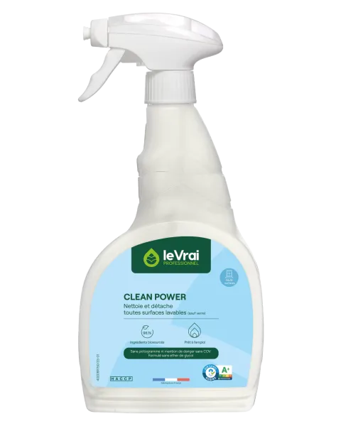 Le vrai professionnel clean power détachant multi usages - 750ml ou 5 Litres