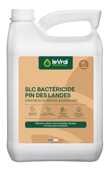 Le vrai professionnel slc bactéricide pin des landes désinfectant odorisant puissant 5 Litres